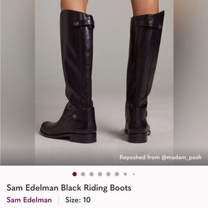 Sam Edelman Black Boots
